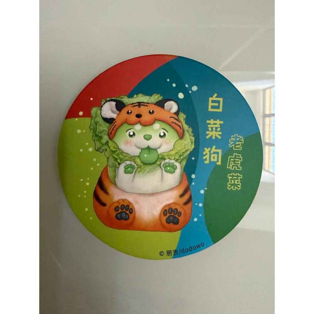 Dodowo‎ Vegetable Fairies Coasters Cork Backed Set of 5 Kawaii Japanese Ponkichi